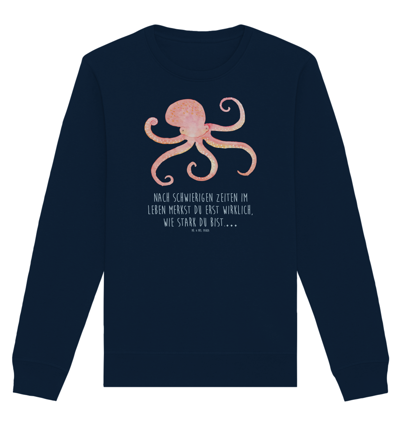 Organic Pullover Tintenfisch - Geschenk Organic Cotton Pullover Arme - Bild 9 von 30