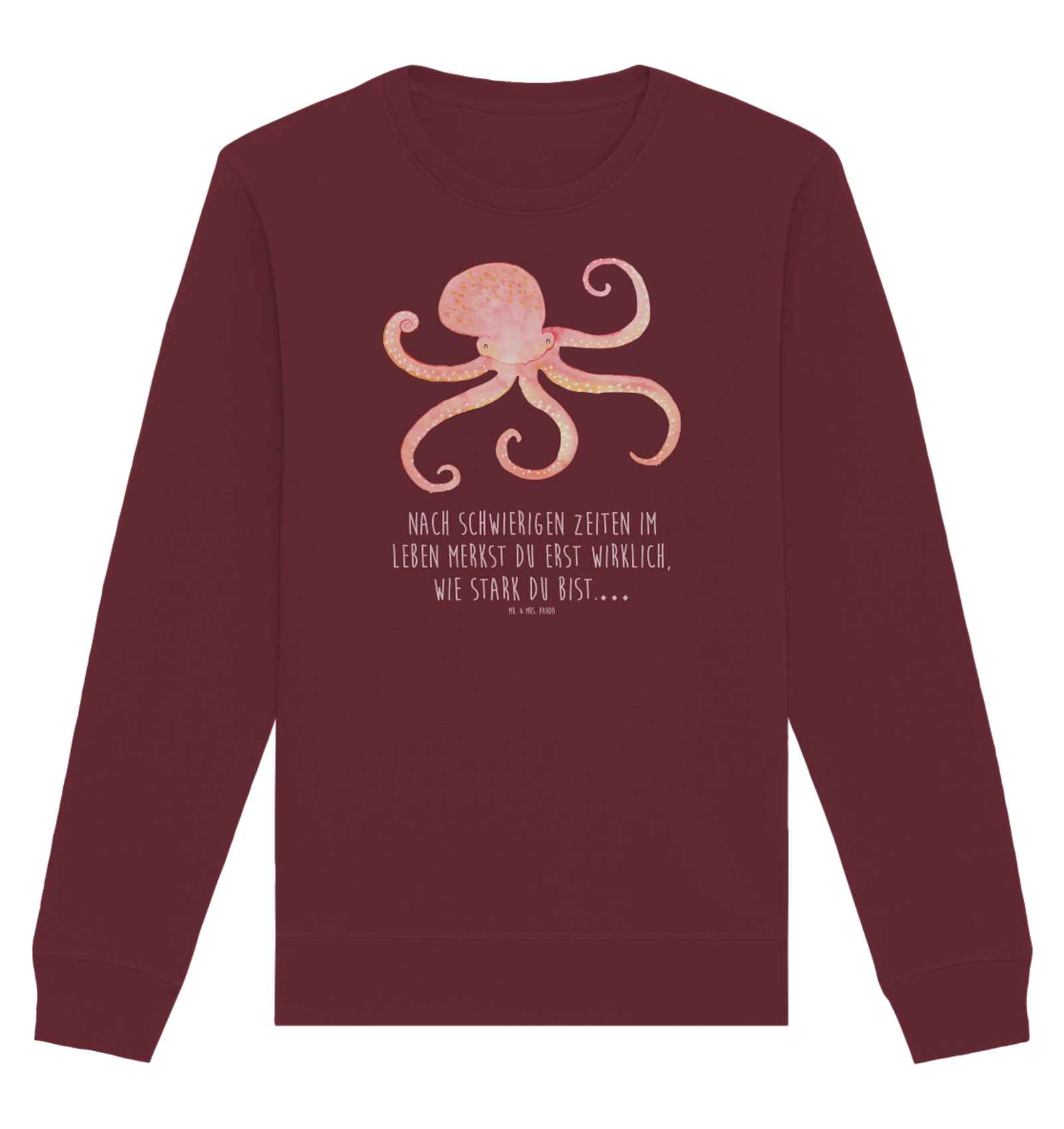 Organic Pullover Tintenfisch - Geschenk Organic Cotton Pullover Arme - Bild 3 von 30