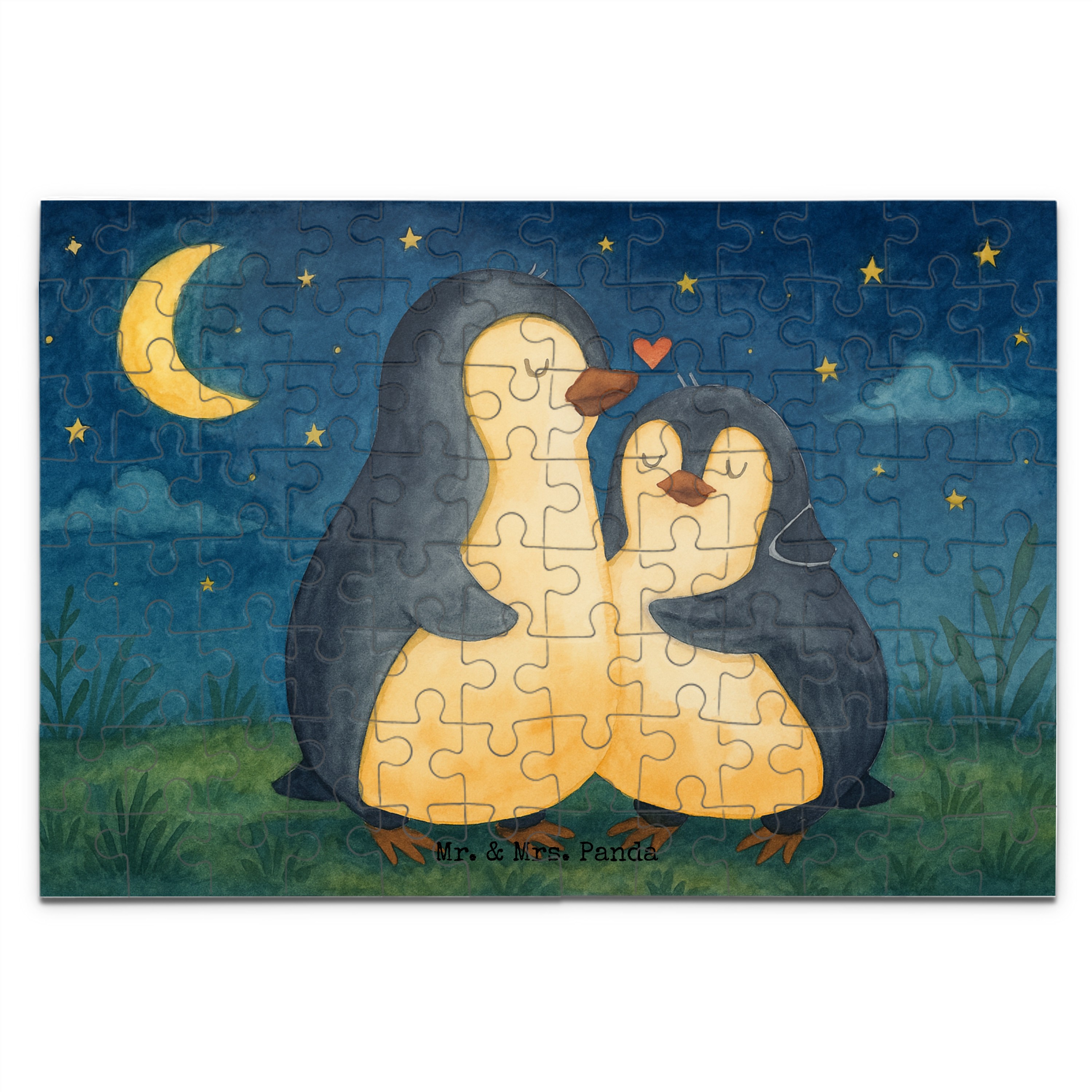 Puzzle Pinguine Einschlafen Design - Geschenk Liebesgeschenk für Männer - Bild 3 von 10