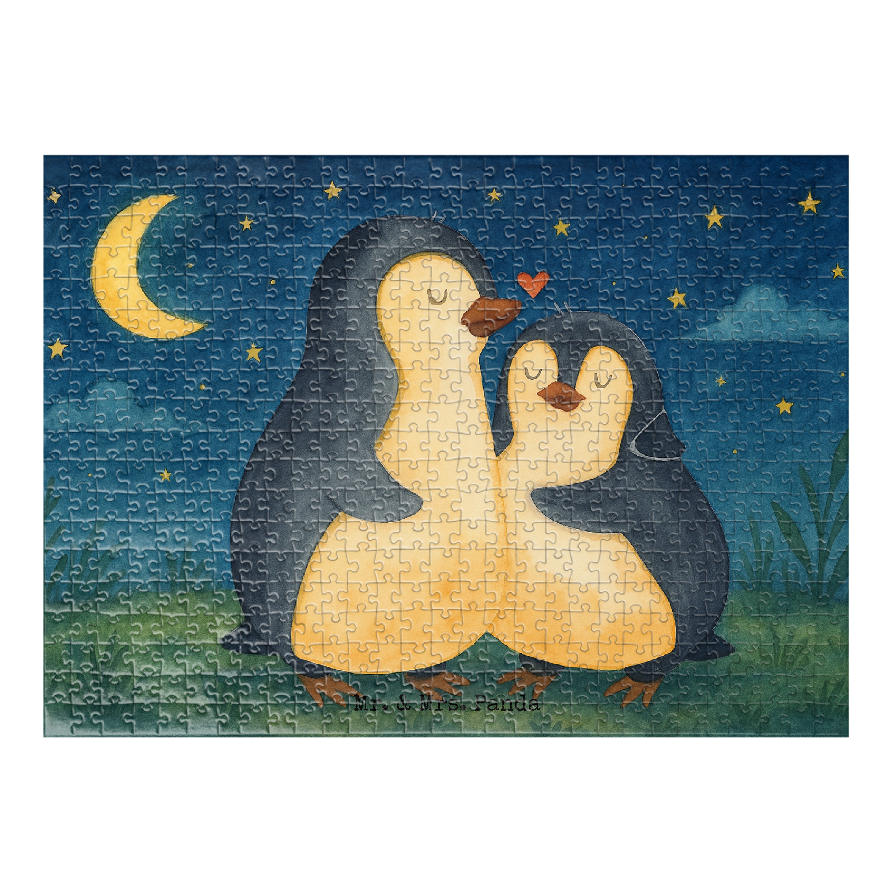 Puzzle Pinguine Einschlafen Design - Geschenk Liebesgeschenk für Männer - Bild 7 von 10
