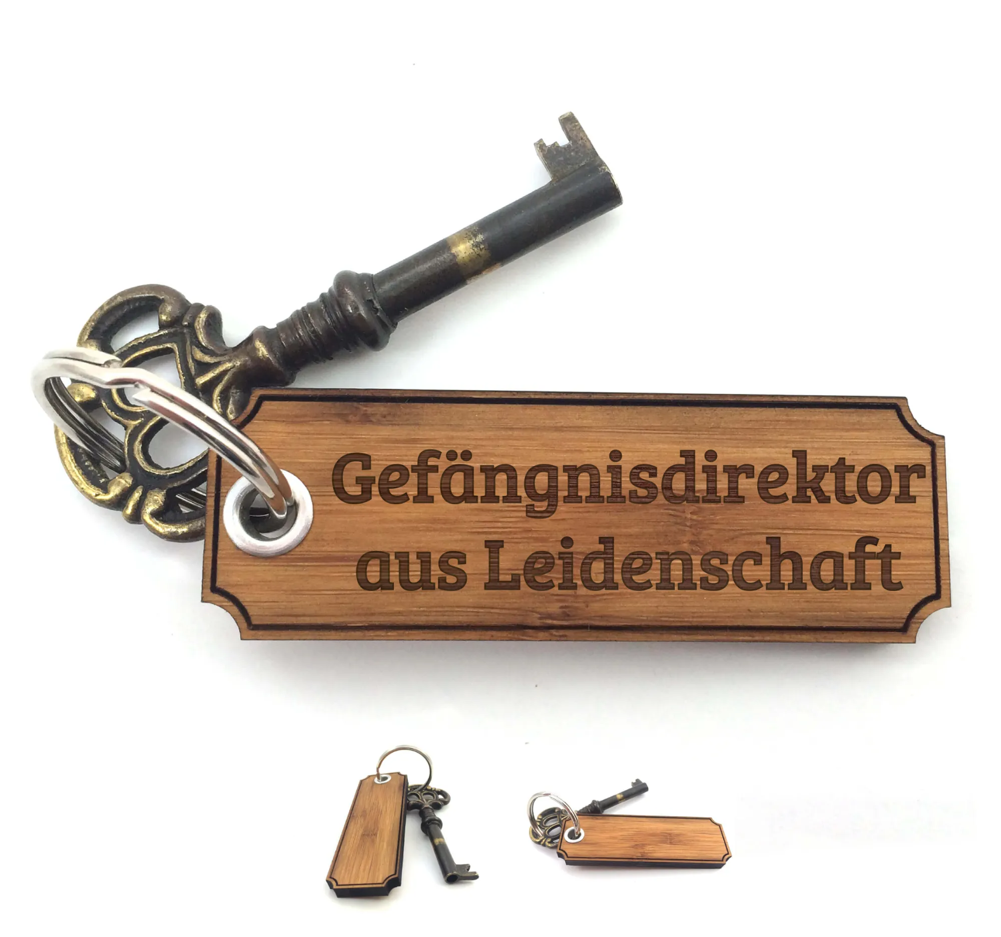 Schlüsselanhänger Gefängnisdirektor - Geschenk Berufsausbildung Schenken Stu.. - Bild 1 von 1