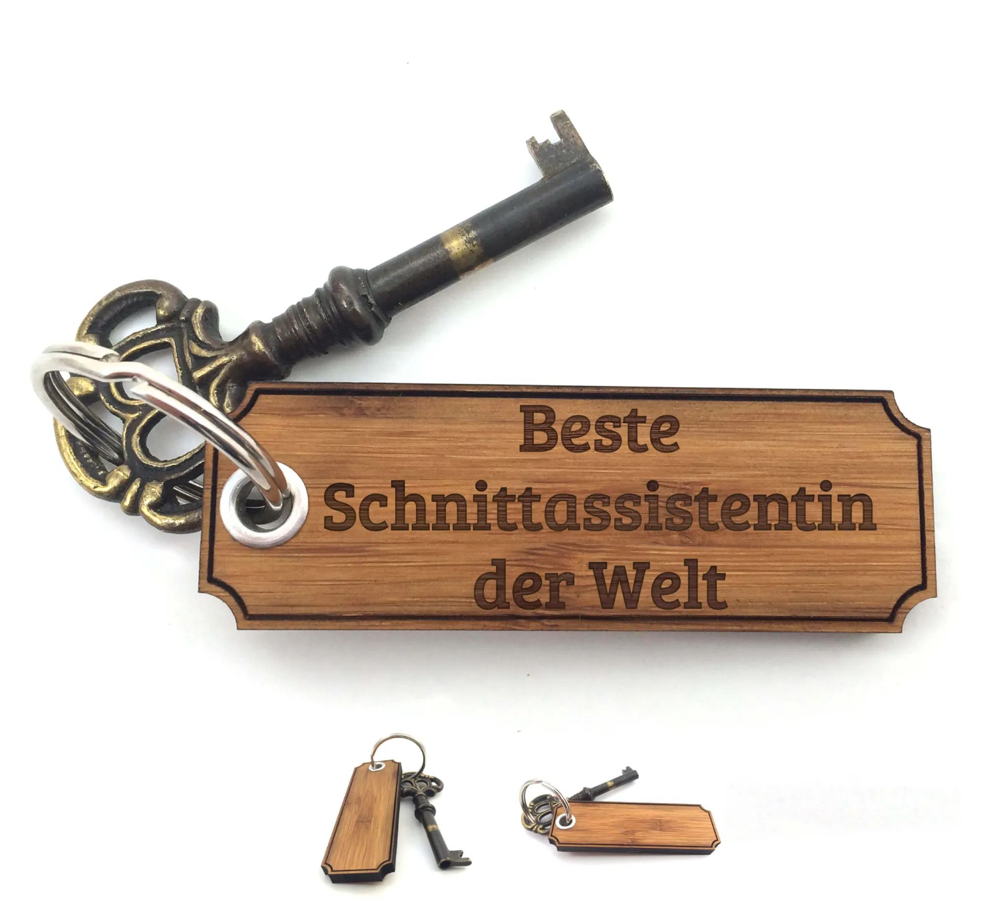 Schlüsselanhänger Schnittassistentin - Geschenk Berufsausbildung Diplom Sche.. - Bild 1 von 1